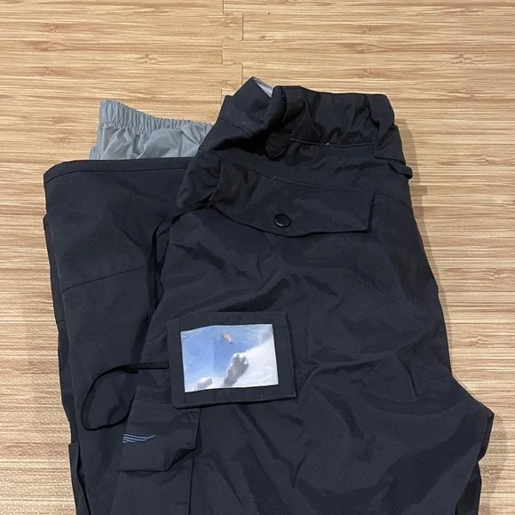 Burton Black Cargo Pants - Picture 1 of 8